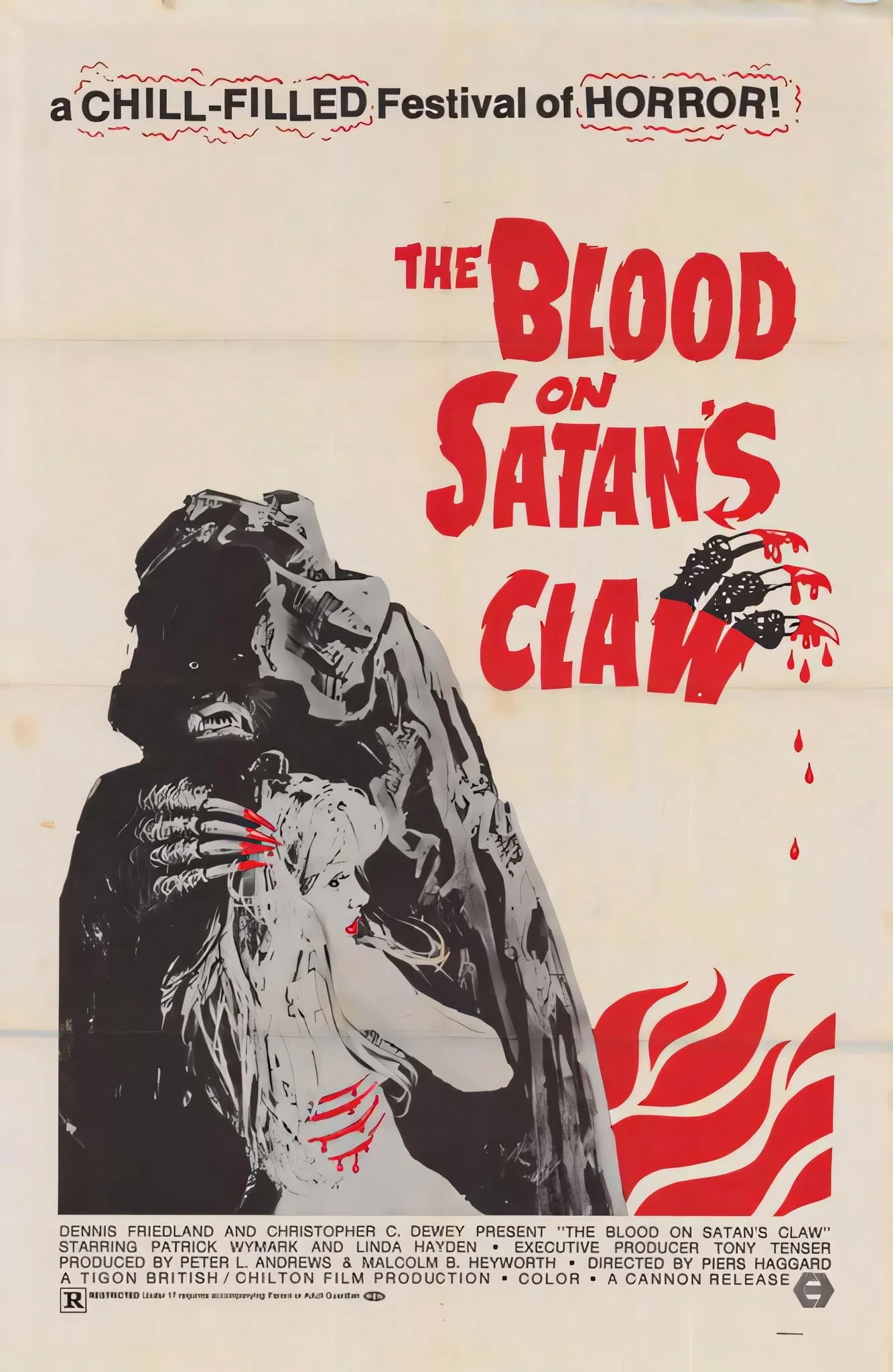 Krev na Satanově drápu (The Blood on Satan's Claw, 1971): Nákaza z půdy a rituál dětí / The Blood on Satan's Claw (1971): Contagion from the Soil and the Children's Ritual