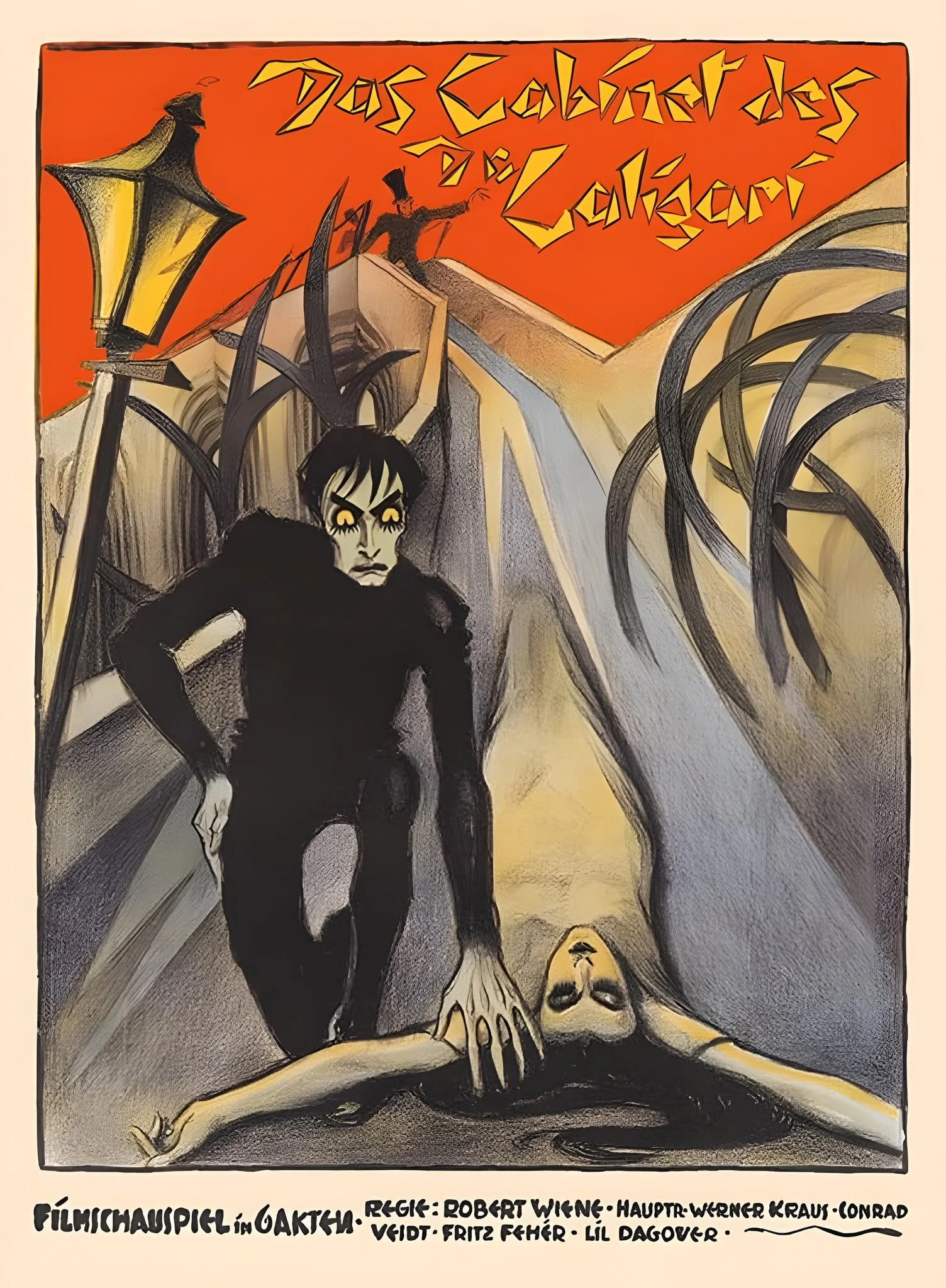 Kabinet doktora Caligariho (Das Cabinet des Dr. Caligari, 1920): Expresionistický prostor, autorita a subjektivizace psychózy / The Cabinet of Dr. Caligari (1920): Expressionist Space, Authority, and the Subjectivization of Psychosis