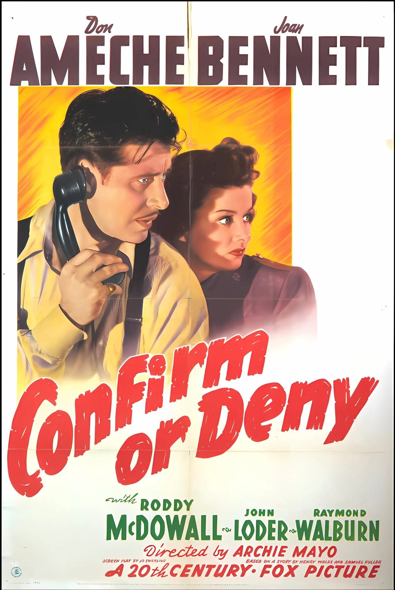 Confirm or Deny (1941): Epistemologie novinářské etiky a studiový střet / Confirm or Deny (1941): Epistemology of Media Ethics and Studio Conflict