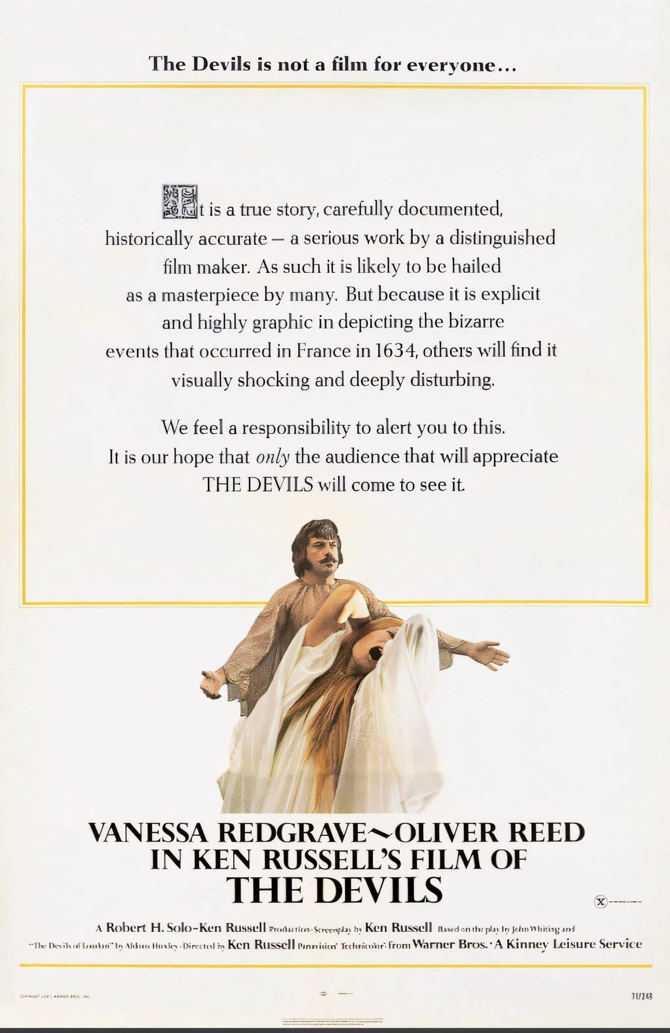 Ďáblové (The Devils, 1971): Politika hysterie a falešné pašije / The Devils (1971): The Politics of Hysteria and the False Passion