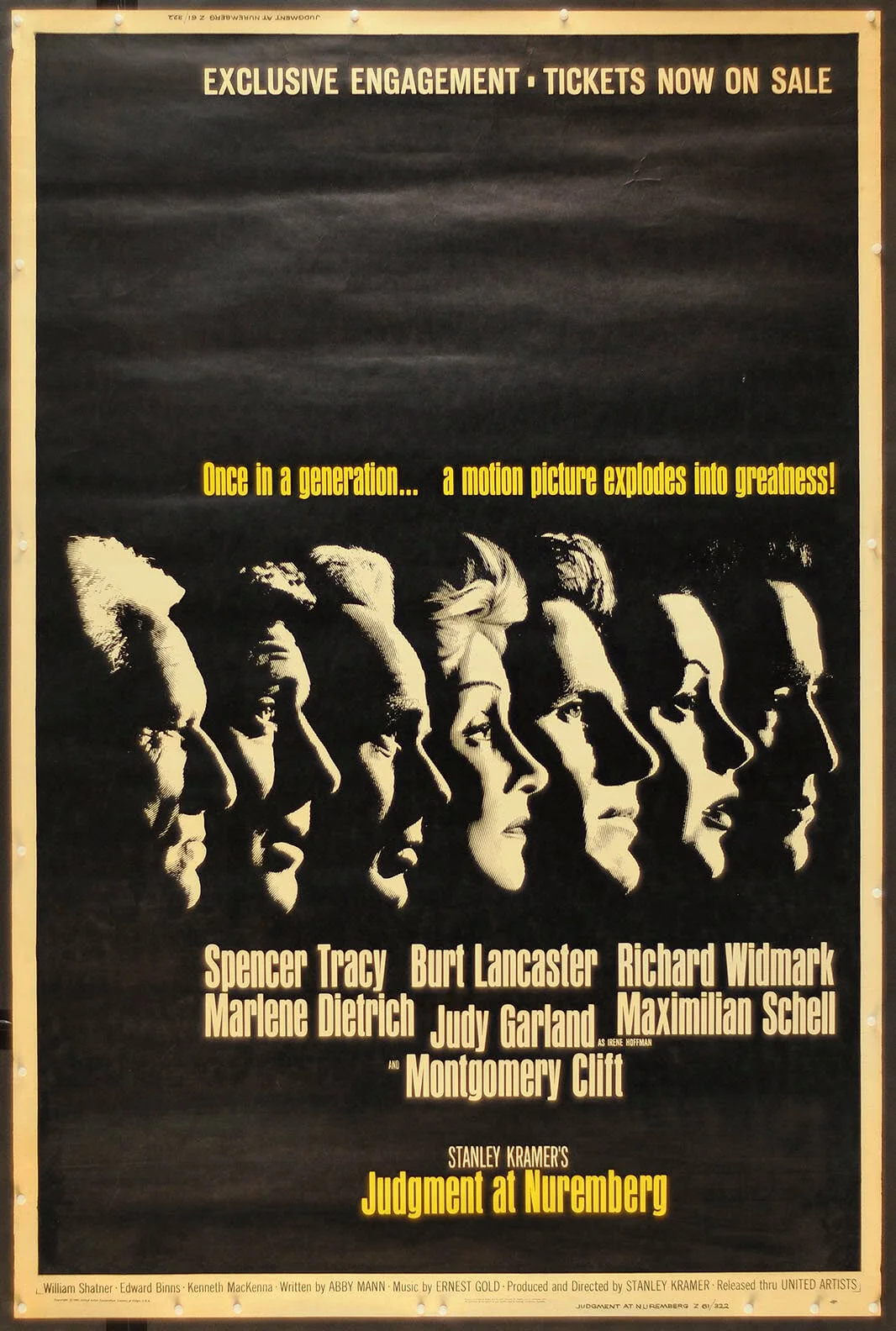 Norimberský proces (Judgment at Nuremberg, 1961): Tribunál svědomí a krize práva / Judgment at Nuremberg (1961): A Filmic Tribunal of Conscience