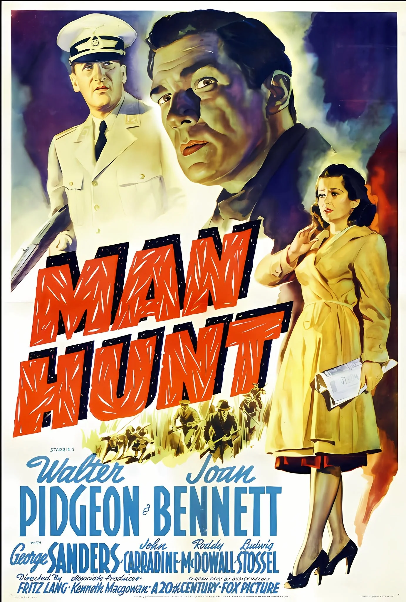 Hon na člověka (Man Hunt, 1941): Sportovní lov, protinacistický vzdor a geometrie pasti / Man Hunt (1941): Personal Manifesto, Shadows, and the First Strike Against Nazism