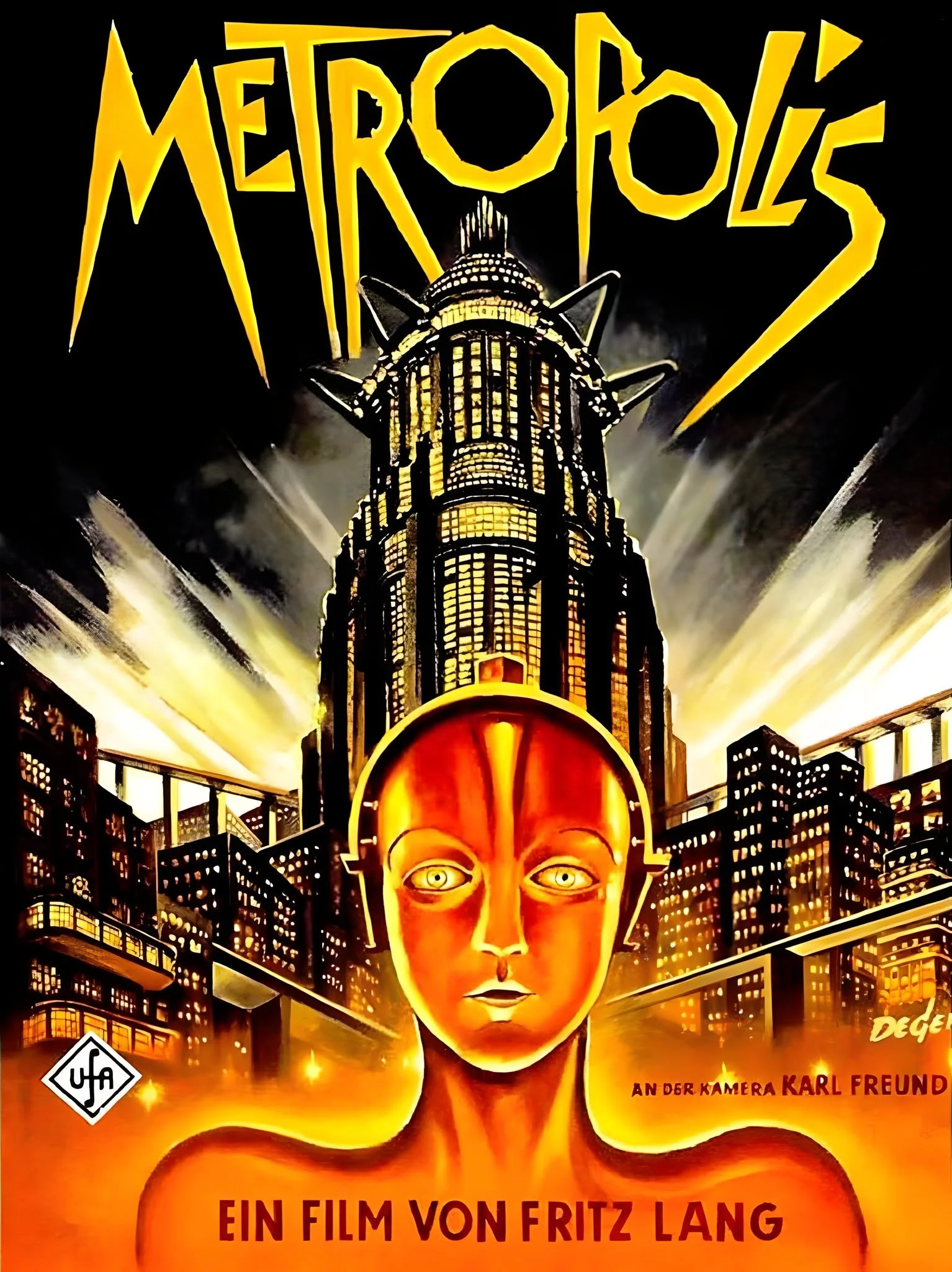 Metropolis (1927): Architektura moci, geometrie útlaku a lidský stroj / Metropolis (1927): Architecture of Power, the Geometry of Oppression, and the Human Machine