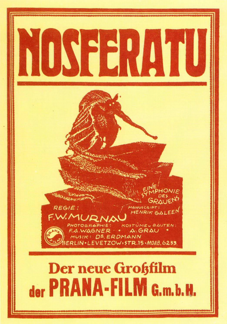 Nosferatu: Symfonie hrůzy (Nosferatu, eine Symphonie des Grauens, 1922): Stín století a metafyzika nákazy / Nosferatu, eine Symphonie des Grauens (1922): The Shadow of the Century