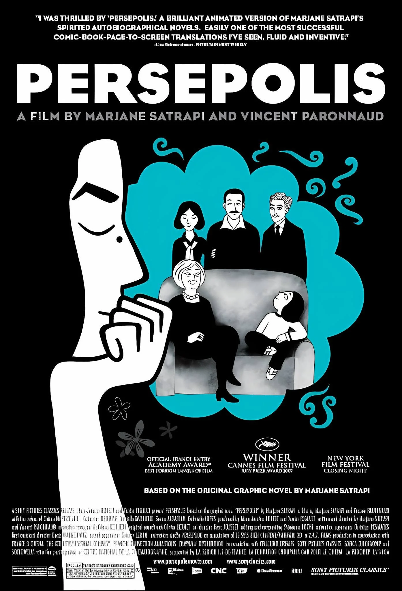 Persepolis (2007): Rozbité zrcadlo íránské paměti a geometrie útlaku / Persepolis (2007): The Shattered Mirror of Iranian Memory