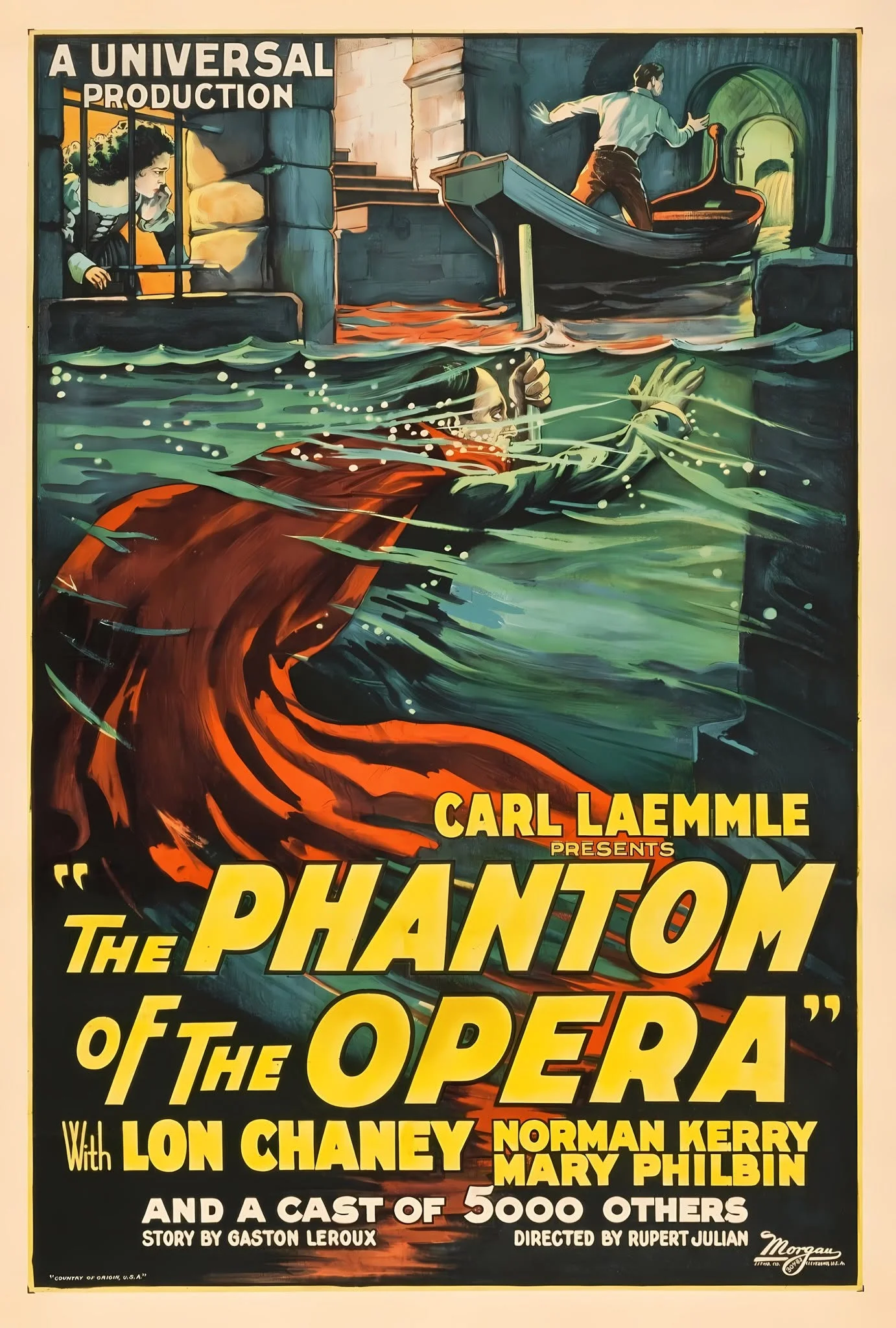 Fantom opery (The Phantom of the Opera, 1925): Groteskní maska a architektura samoty / The Phantom of the Opera (1925) – The Grotesque Mask and the Architecture of Solitude