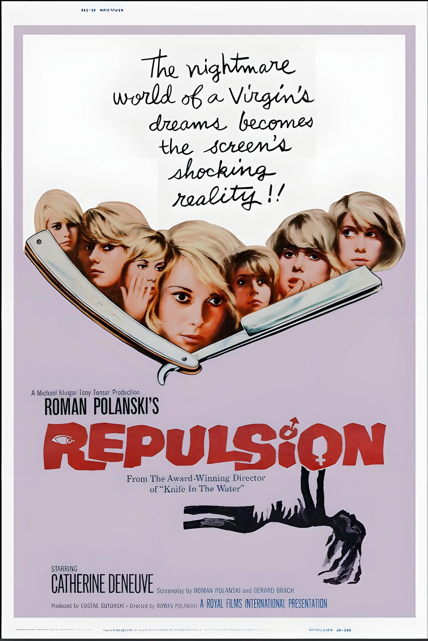 Hnus (Repulsion, 1965): Subjektivizovaný prostor, senzorické přetížení a psychický rozpad / Repulsion (1965): Subjectivized Space, Sensory Overload, and Psychological Collapse