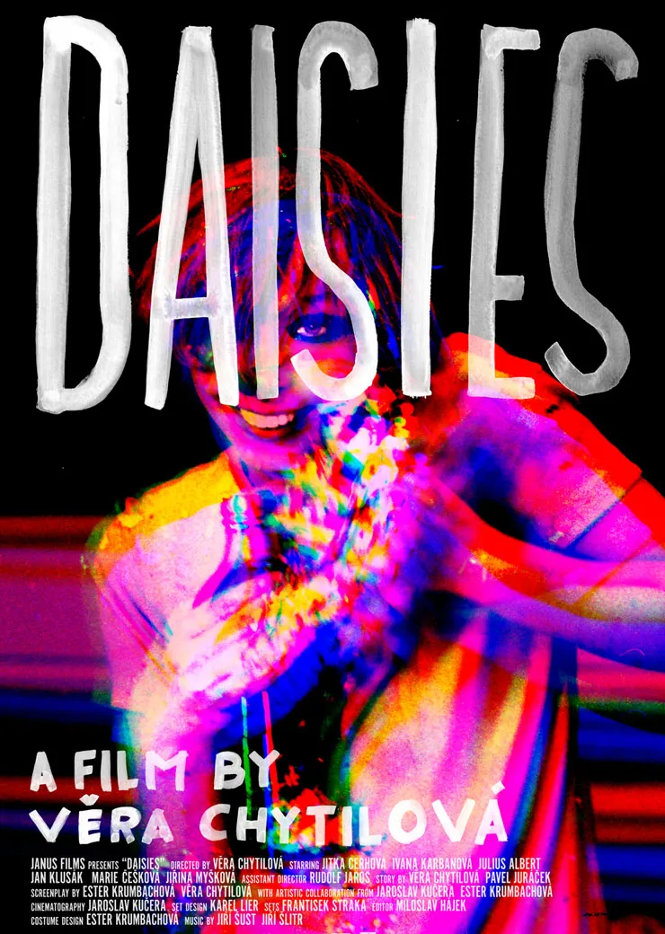 Sedmikrásky (Daisies, 1966): Destrukce měšťácké morálky, koláž těla a radikální anarchie / Creaking Joints in a Well-Oiled Machine: On Dancing Over Shards and the Freedom to Go Bad