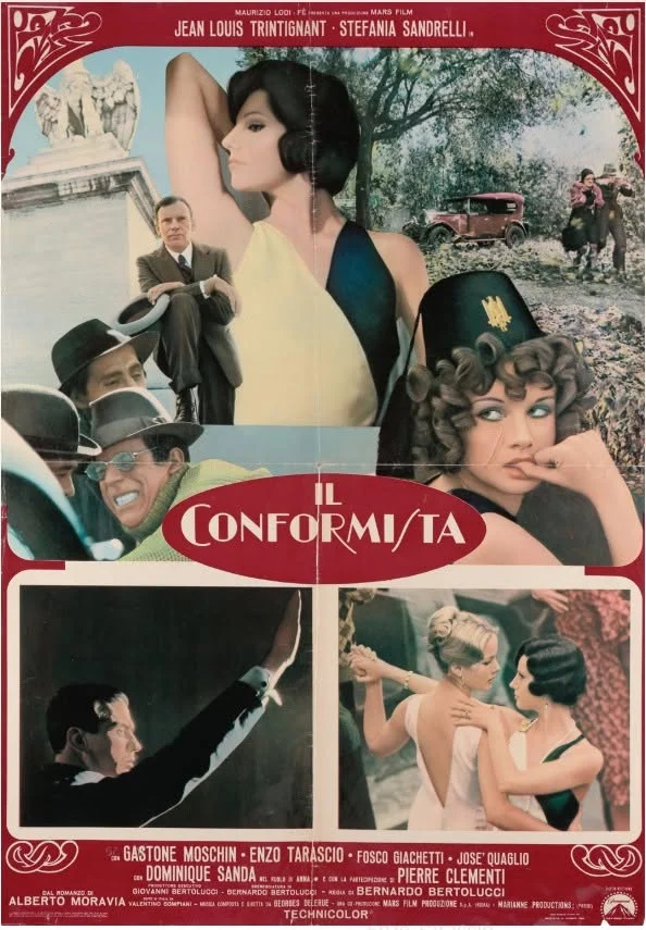 Konformista (Il conformista, 1970): Mechanika poslušnosti a vizuální geometrie fašismu / The Conformist (Il conformista, 1970): The Mechanics of Obedience
