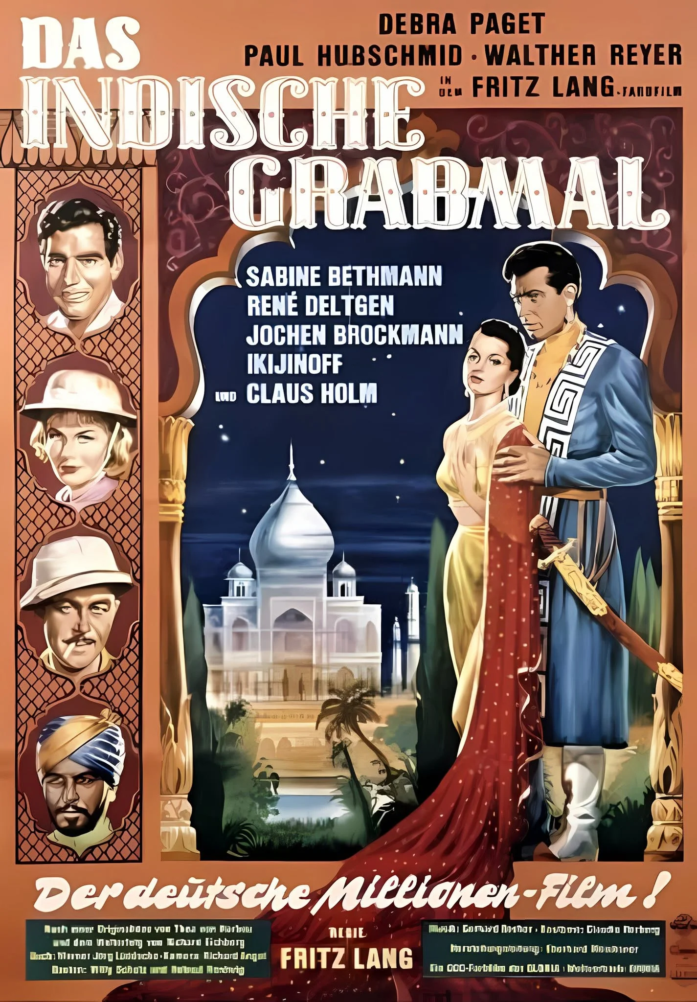 Indický hrob (Das indische Grabmal, 1959): Geometrie pomsty a architektura smrti / The Indian Tomb (1959): The Geometry of Revenge and the Architecture of Death