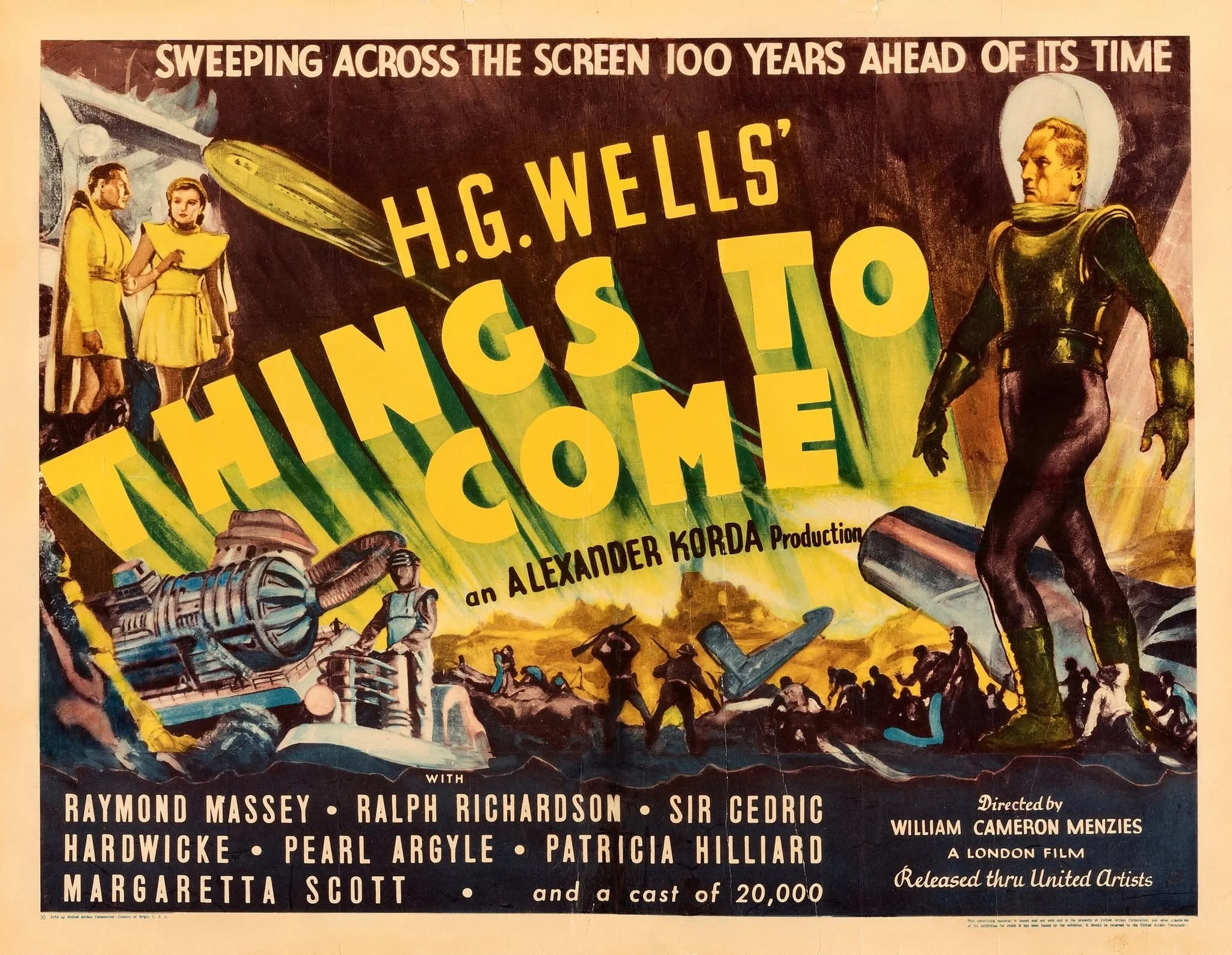 Věci příští (Things to Come, 1936): H. G. Wells a technokratické dilema modernismu / Things to Come (1936): H.G. Wells and the Technocratic Dilemma
