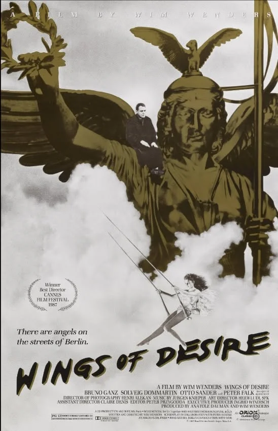 Nebe nad Berlínem (Der Himmel über Berlin, 1987): Tíha pozemskosti a ontologie lidského pádu / Wings of Desire (1987): The Weight of the Earthly