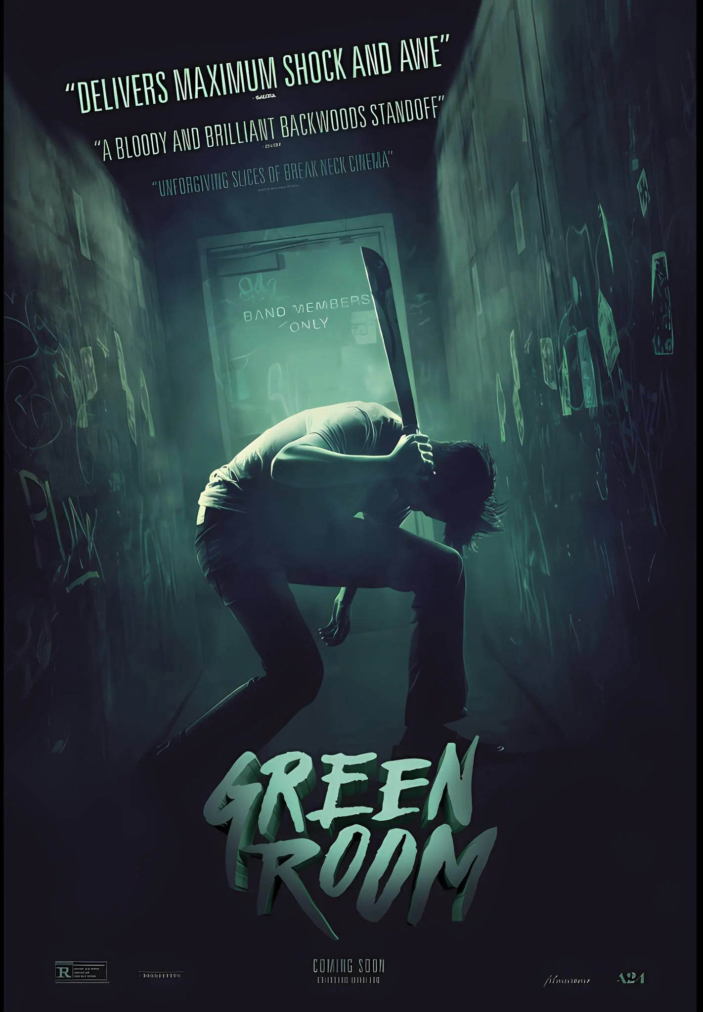 Zelený pokoj (Green Room, 2015): Klaustrofobní obléhání, subkulturní manipulace a anatomie přežití / Green Room (2015): The Anatomy of a Defective Micro-Cult, the Neurobiology of Power, and the Weaponization of Subcultural Identity