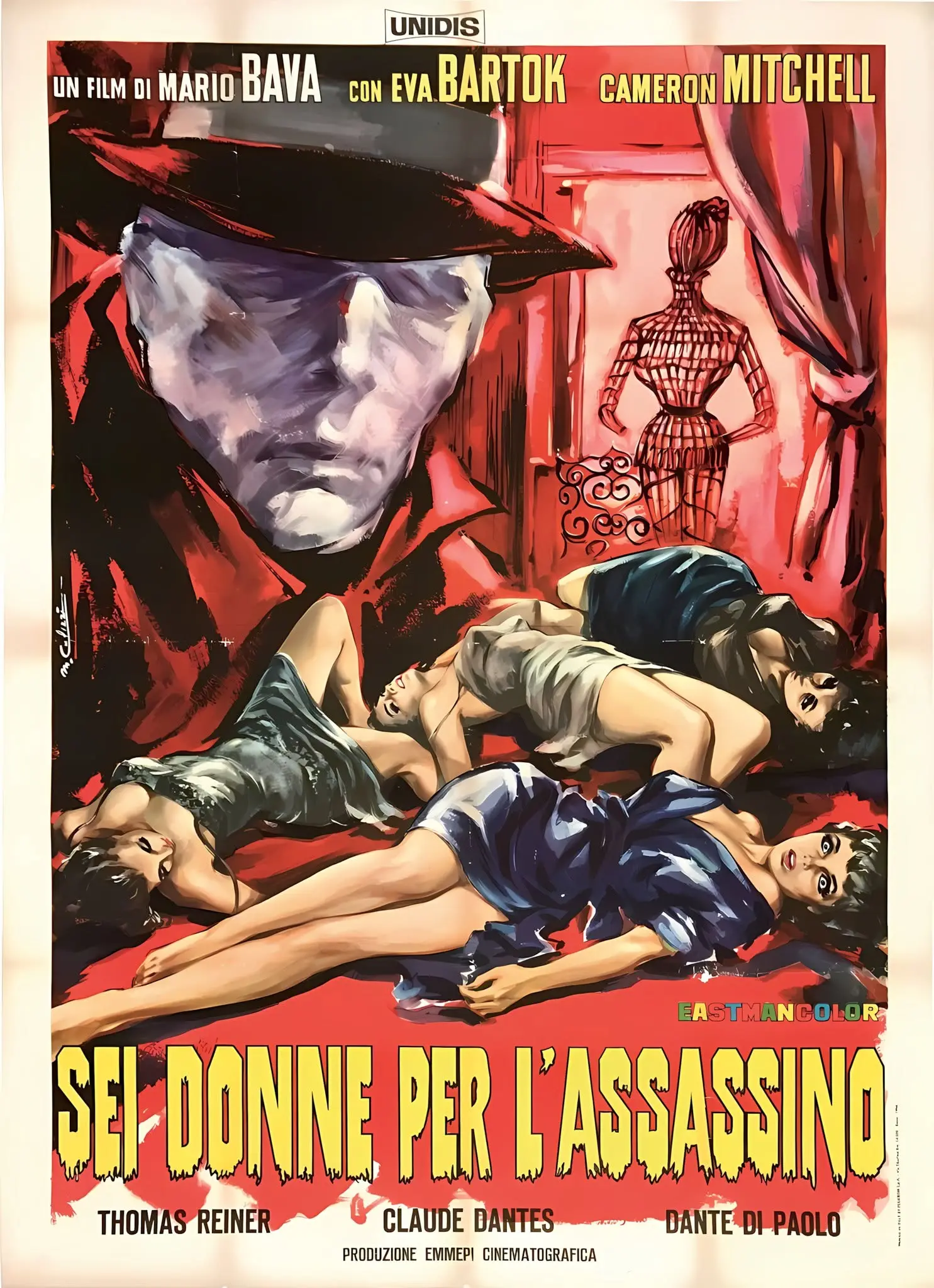 Krev a černá krajka: Chromatická anatomie smrti v Bavově mistrovském díle (1964) / Blood and Black Lace: The Chromatic Anatomy of Death in Bava's Masterpiece (1964)